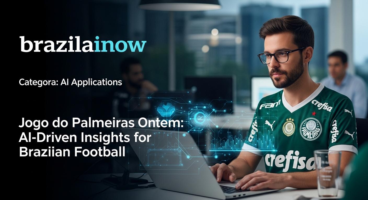 AI-assisted analysis of the Palmeiras yesterday game in a newsroom setting